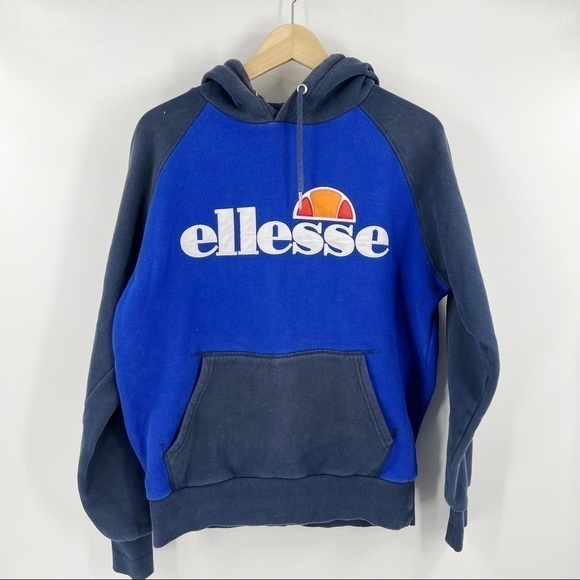 ELLESSE two tone hoodie size M - Picture 2 of 6